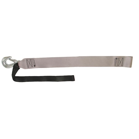 Newalthlete 2 in. x 15 ft. PWC Winch Strap with Loop End NE732615
